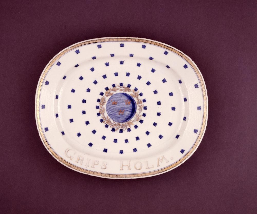 图片[2]-tray; dish BM-1921-0712.1-China Archive